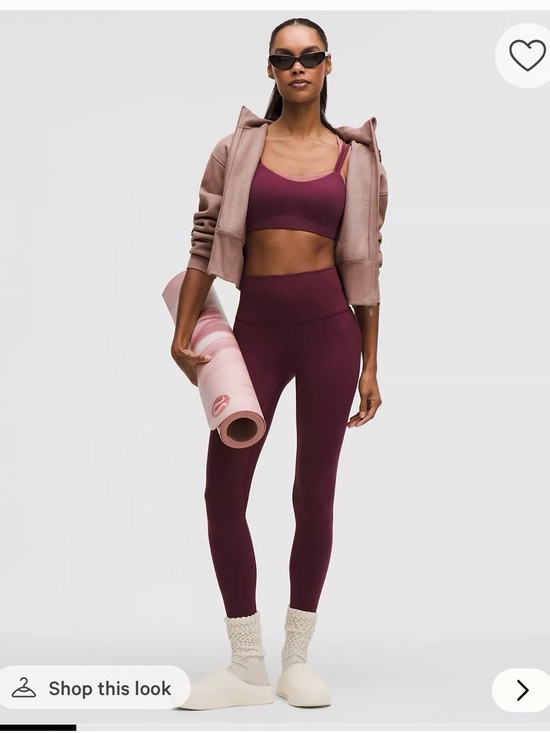 lululemon athletica Pants - lululemon athletica Women's Burgundy Leggings